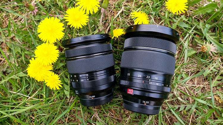 Fujifilm 16-55mm VS 16-80mm